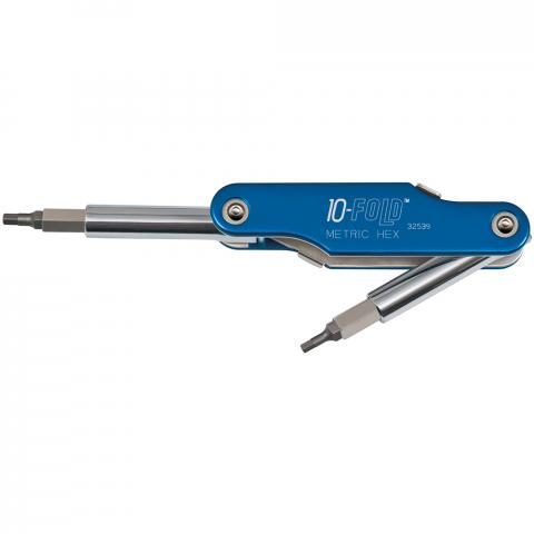 10-Fold Screwdriver/Nut Driver, Metric Hex main product view