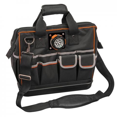 Tool Bag, Tradesman Pro™ Lighted Tool Bag, 31 Pockets, 15-Inch main product view