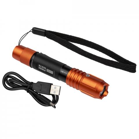 Rechargeable Waterproof LED Pocket Light with Lanyard main product view