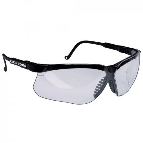 Protective Eyewear, Black Frame, Clear Lens main product view