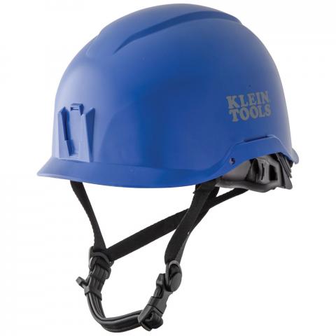 Safety Helmet, Non-Vented-Class E, Blue main product view