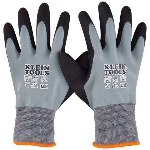 Thermal Dipped Gloves, Large main product view