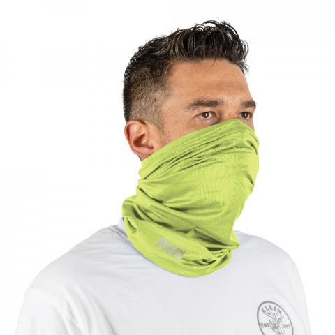 Neck and Face Cooling Band, High-Visibility Yellow main product view