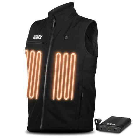 Heated Base Layer Vest, Extra-Large main product view