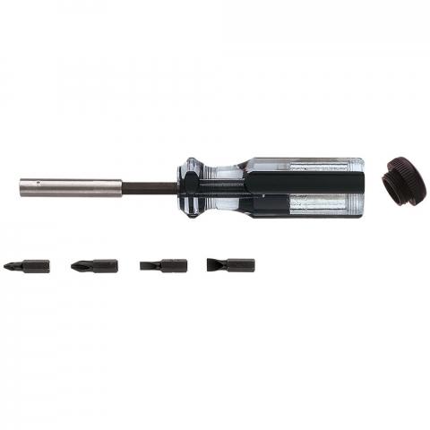 Multi-Bit Magnetic Screwdriver, Ph, Sl Bits, 5-Piece main product view
