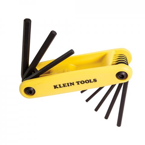 Grip-It® Hex Key Set, 9-Key, 4-1/2-Inch Handle, SAE Sizes main product view