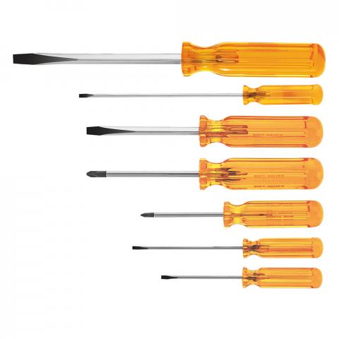 Screwdriver Set, Slotted and Phillips Bull, 7-Piece main product view