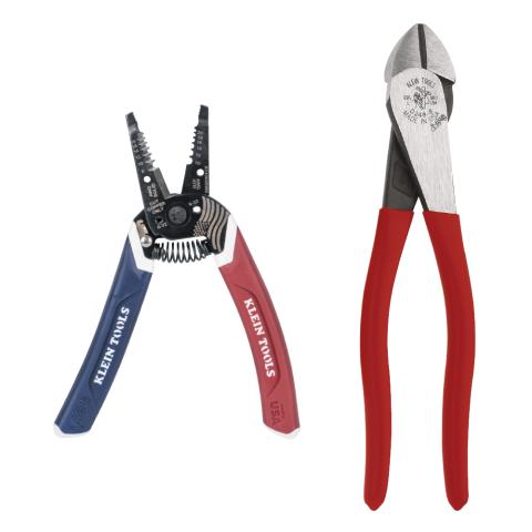 American Legacy Diagonal Plier and Klein-Kurve® Wire Stripper / Cutter main product view