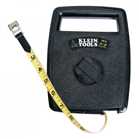 Tape Measure, 50-Foot Woven Fiberglass, with Case main product view