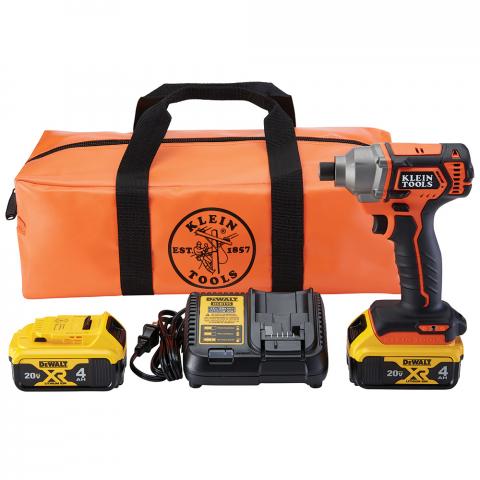 Battery-Operated Compact Impact Driver, 1/4-Inch Hex Drive, Full Kit main product view