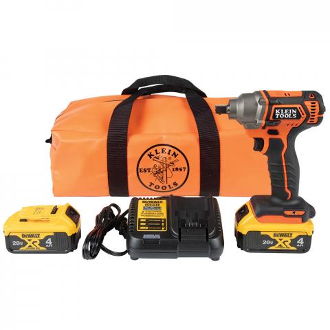 Battery-Operated Compact Impact Wrench, 1/2-Inch Detent Pin, Full Kit main product view