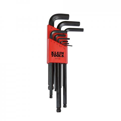 L Style Ball End Hex Key Caddy Set Metric 9-Piece main product view