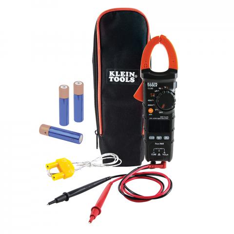 Digital Electrical Tester, AC/DC Clamp Meter, Auto-Ranging, 400 Amp main product view