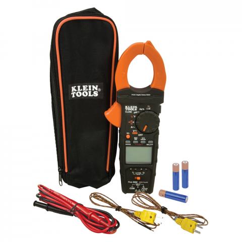 Electrical Tester, HVAC Clamp Meter with Differential Temperature main product view