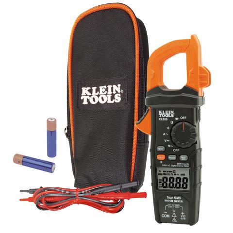 Digital Clamp Meter, True RMS, AC Auto-Ranging, 600 Amps main product view