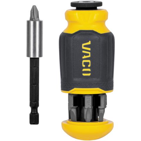 8-in-1 Adjustable-Length Stubby Screwdriver main product view