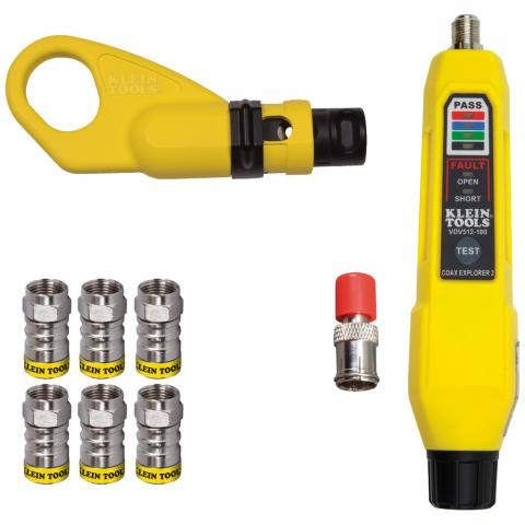 Coax Push-On Connector Installation and Test Kit main product view