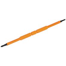 13157INSP - Screwdriver Blades, Insulated Double-Ended Slotted, Phillips, 2-Pack