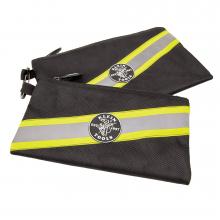 55599 - Zipper Bags, High Visibility Tool Pouches, 2-Pack