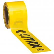 58000 - Caution Tape, Barricade, CAUTION, Yellow, 3-Inch x 200-Foot