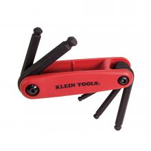 Grip-It® Ball End Hex Set, 5-Key, Metric Sizes