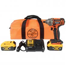 BAT20CW1 - Battery-Operated Compact Impact Wrench, 1/2-Inch Detent Pin, Full Kit