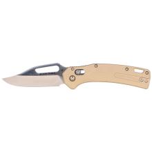 OGK002TNT - KTO Resurgence Knife,Clip Point Blade, Sand Handle