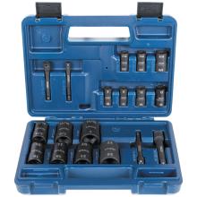 VAC4182 - 2-in-1 Flip Socket Combo Set, 1/4 and 3/8-Inch Drives, 18-Piece