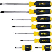 VAC7082 - 8-Piece Phillips, Slotted Screwdriver Set