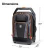 Rolling Tool Backpack view 6