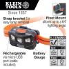 Rechargeable Headlamp with Strap, 200 Lumen All-Day Runtime, Auto-Off view 1