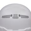 Hard Hat, Vented, Full Brim with Headlamp, White view 8