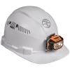 Hard Hat, Vented, Cap Style with Headlamp view 1
