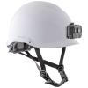 Safety Helmet, Non-Vented-Class E, with Rechargeable Headlamp, White view 4