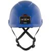 Safety Helmet, Non-Vented-Class E, with Rechargeable Headlamp, Blue view 4