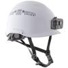 Safety Helmet, Vented-Class C, with Rechargeable Headlamp, White view 7