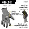 Work Gloves, Cut Level 2, Touchscreen, X-Large, 2-Pair view 1