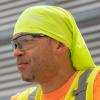 Neck and Face Cooling Band, High-Visibility Yellow view 3