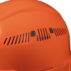 Hard Hat, Vented, Cap Style with Headlamp, Orange view 7