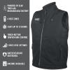Heated Base Layer Vest, Extra-Large view 4
