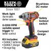 Battery-Operated Compact Impact Driver, 1/4-Inch Hex Drive, Full Kit view 1