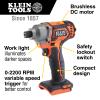 Battery-Operated Compact Impact Driver, 1/4-Inch Hex Drive, Tool Only view 1