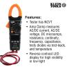 Digital Electrical Tester, AC/DC Clamp Meter, Auto-Ranging, 400 Amp view 2