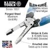 Klein-Kurve® Heavy-Duty Wire Stripper 8-18 AWG view 1