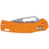 KTO Resurgence Fishing Knife, Drop Point Blade, Orange Handle view 8