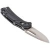 KTO Resurgence Knife, Drop Point Blade, Black Handle view 4