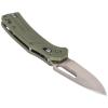 KTO Resurgence Knife, Drop Point Blade, Moss Green Handle view 5