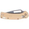 KTO Resurgence Knife, Drop Point Blade, Sand Handle view 6