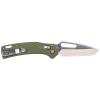 KTO Resurgence Knife, Tanto Blade, Moss Green Handle view 5