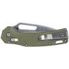 KTO Resurgence Knife, Tanto Blade, Moss Green Handle view 6